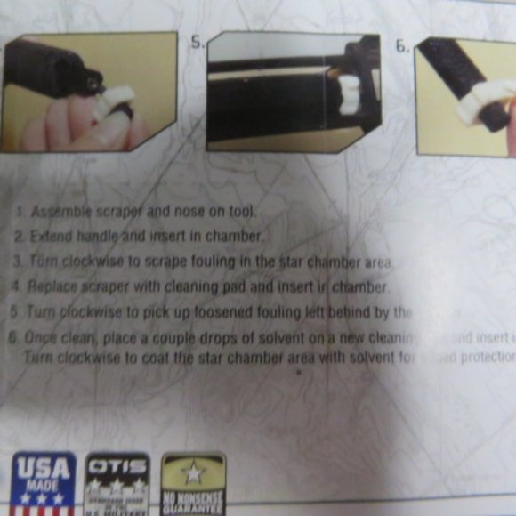 New OTIS Star Chamber Cleaning Tool .223 Cal/ 5.56MM - Picture 9 of 10